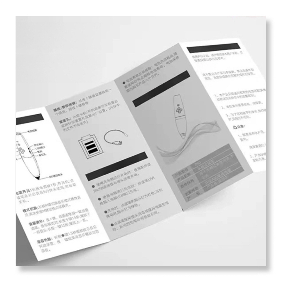 Custom Brochures Magazines Flyer Pamphlet Booklet Instruction Book & Leaflet in Coated & Fancy Paper for Machine Information