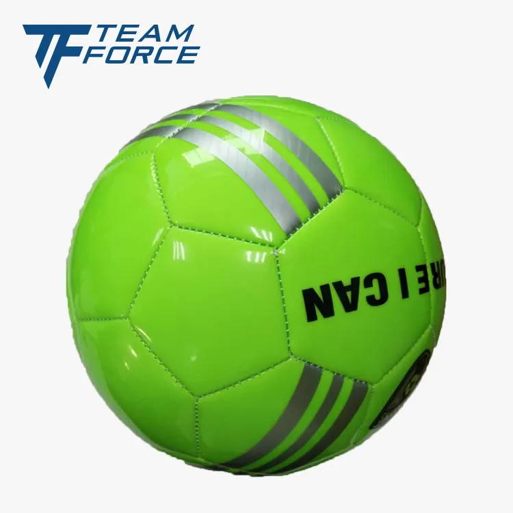 Teamforce Promotional TPU Leather Soccer Ball Official Size 5 Training Team Soccer Ball