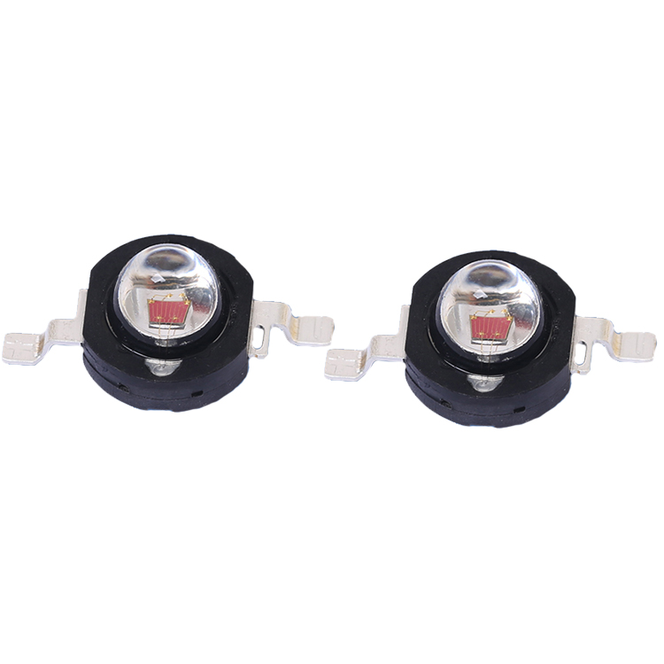 Оптовая продажа с завода, Epistar Chip high-power 3 Вт 2 Вт 1 Вт 8080 SMD Led. Красный рост растений 620-630 нм и 660 нм Rohs