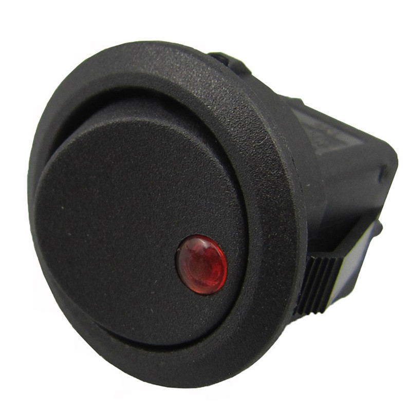 10A 250V AC неоновая лампа led Кулисный Переключатель 3 pin-код