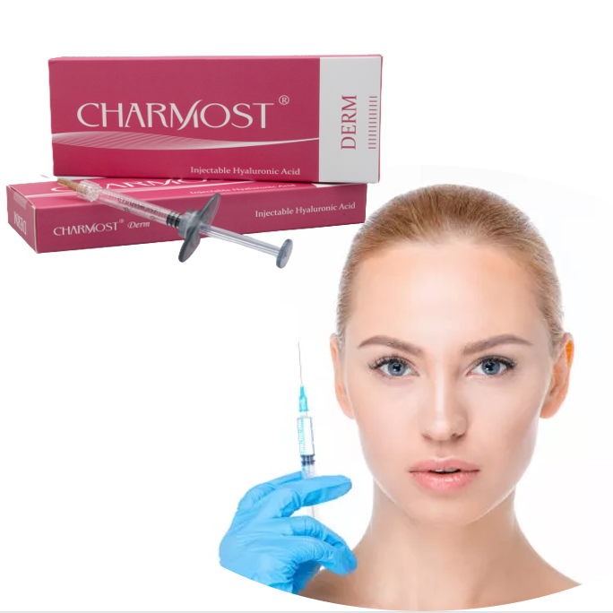 Популярный 2 мл наполнитель для лица, кислота charmore, филлеры с гиалуроновой кислотой, брендовый дермальный наполнитель для лица, губ, носа