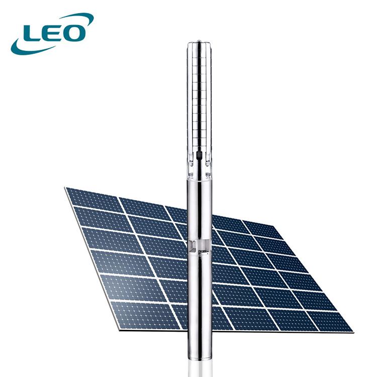Погружной глубоководный солнечный насос LEO 4LPS AC/DC с контроллером Mppt
