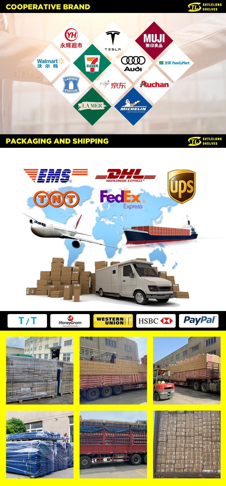 Custom Design Multi Color Supermarket Warehouse Advertising Display Stand Shelf Prices