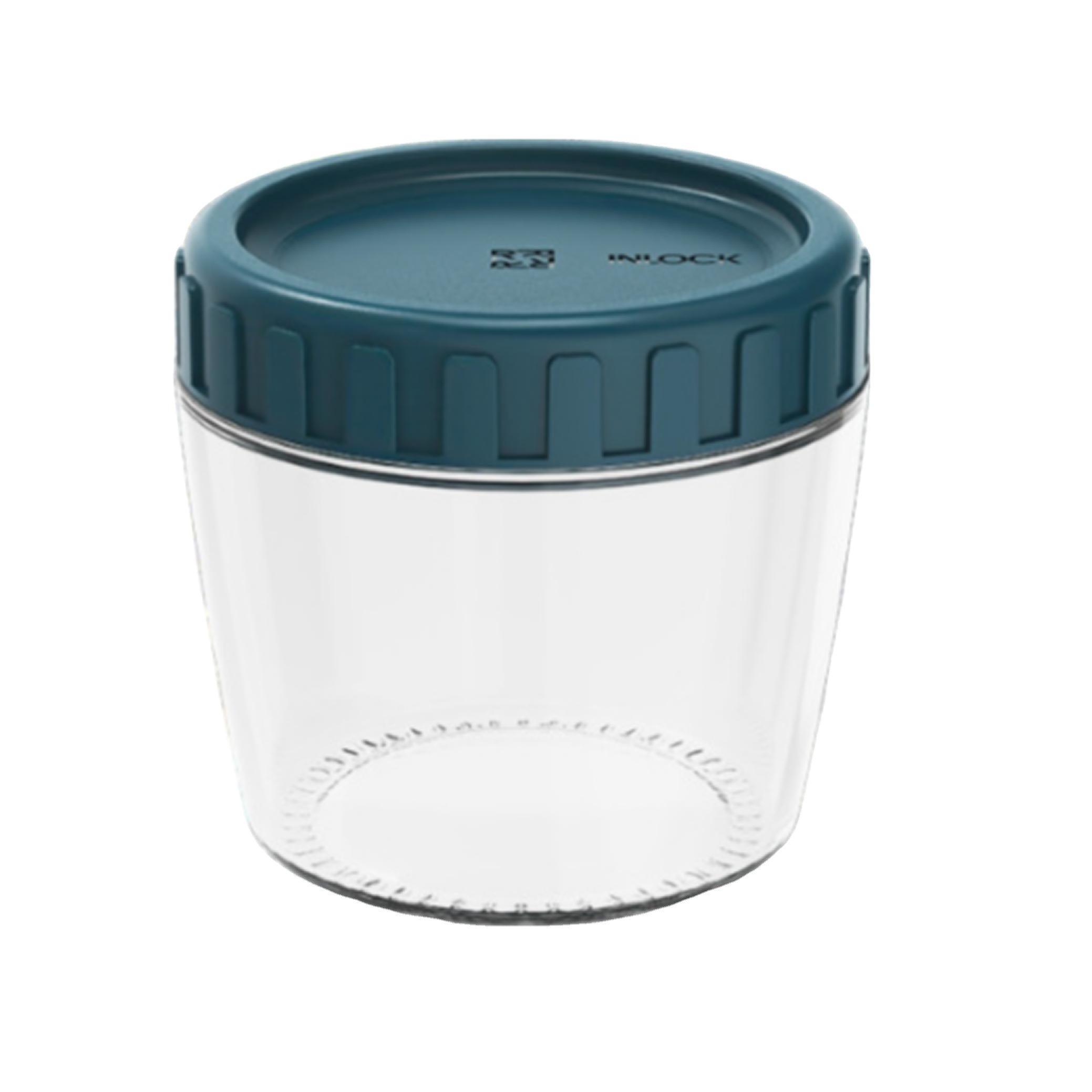 Boreal Europe style MissC 260ml Clear Glass Small portable Glass Jar For Travel and Kitchen Inlock Seal Jar for storage