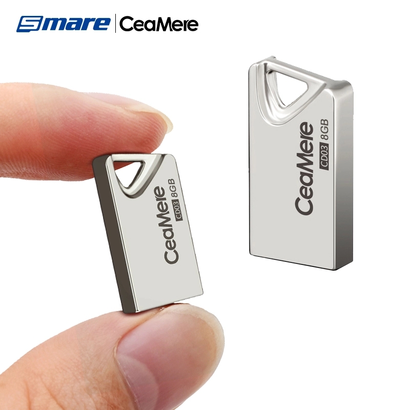 Ceamere оптовая продажа CM-CD03 металла 8GB USB 2,0 флеш-накопитель 2 ГБ 4 ГБ флеш-накопитель 16 Гб оперативной памяти, 32 Гб встроенной памяти, 128 ГБ флэш-памяти мини металлический флэш-накопитель USB