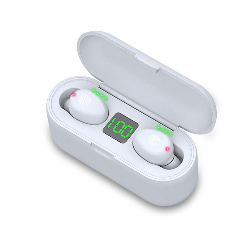 New Arrival Bluetooth 5.0 F9 Earphone Headphone for All Type Phones Auto Connect Bluetooth Earphone Wireless