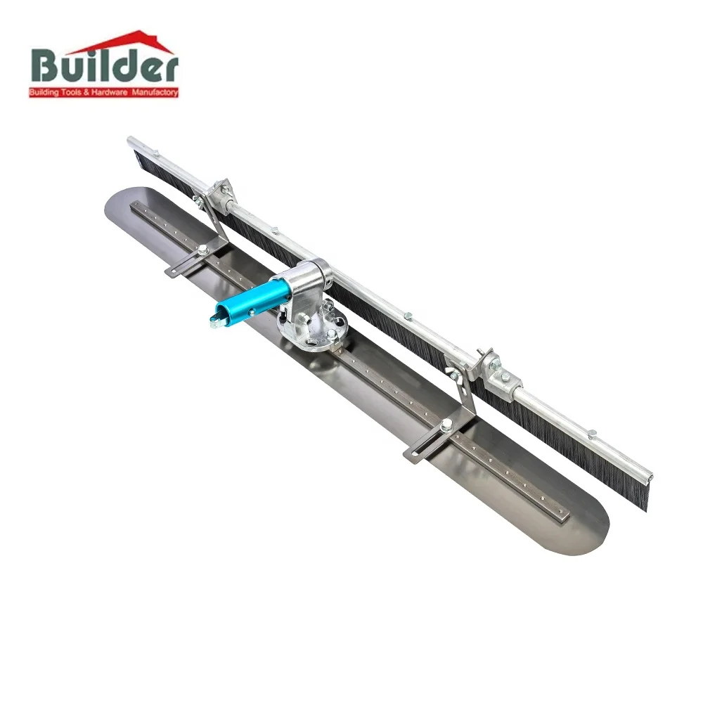 Factory Supply Concrete Finish Tool Fresno Trowel with Broom Concrete Fresno Brush