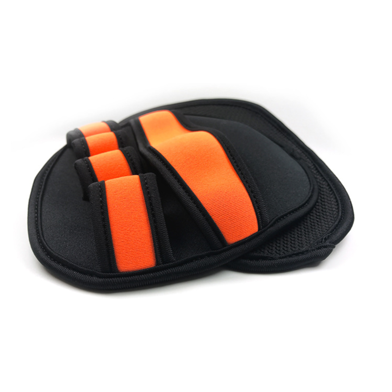 Fitness Neoprene Barbell Palm Guards Gloves Non Slip Hand Guards Customized