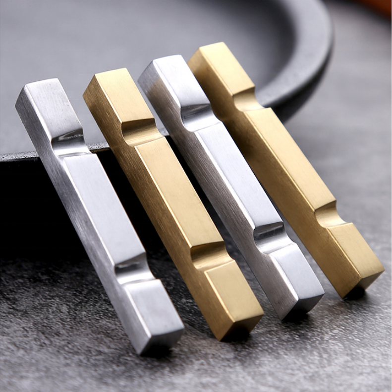 Sliver or Gold Stainless Steel Chopstick Holder Metal Chopstick Rest Sanding Polish