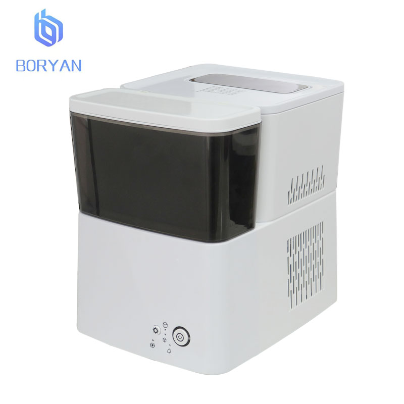 Removable Cover Operation Visible Household Ice Maker Machine