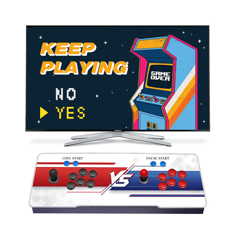 Оптовая продажа, Wi-Fi Загрузка игр для 2-4 игроков, онлайн игровой джойстик, консоли, аркадные Пандоры, Электронная Спортивная Коробка