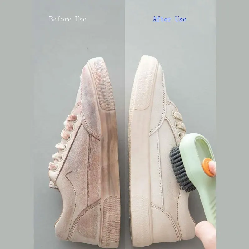 Многофункциональная жидкая щетка для чистки обуви
