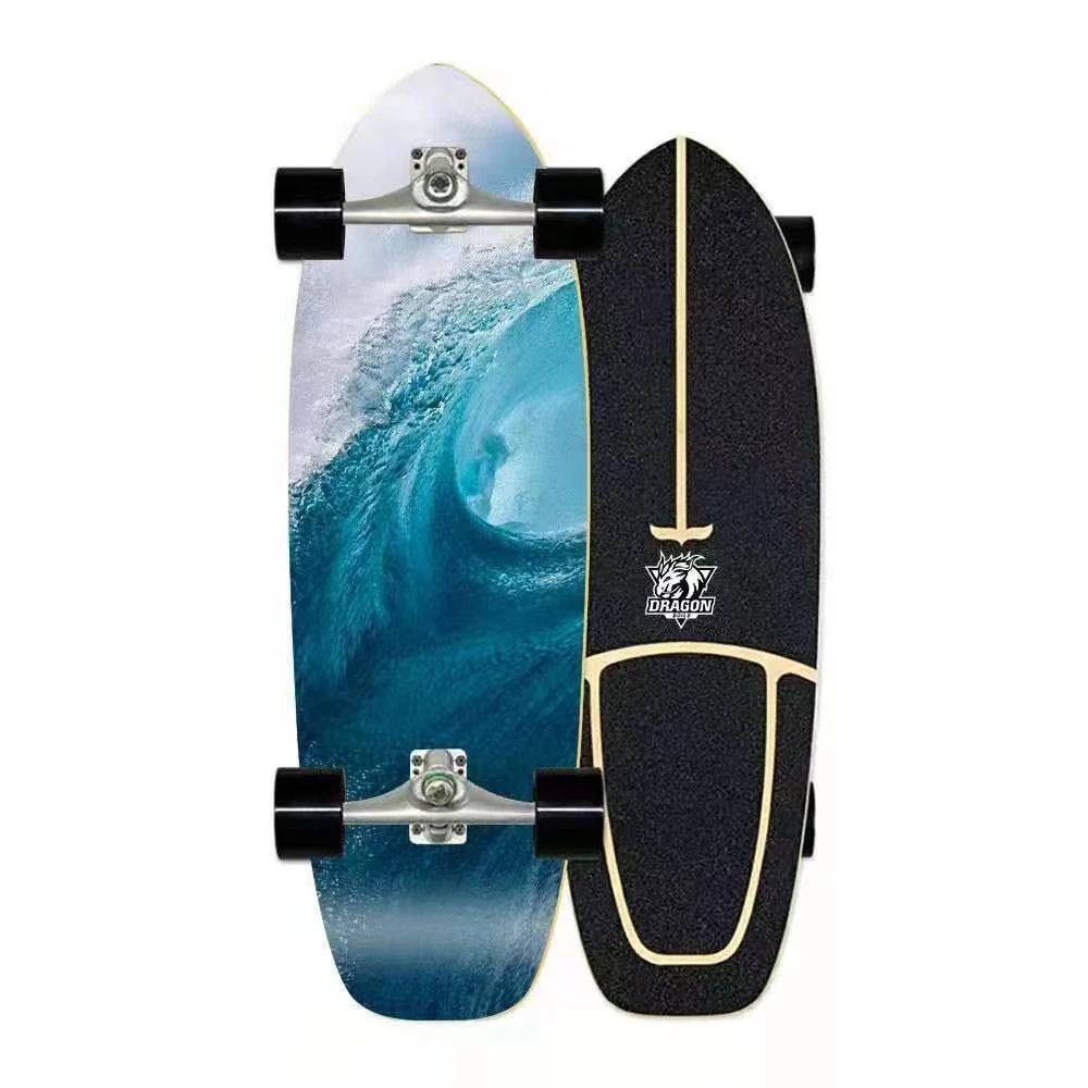 OEM в наличии 7 слоев Северо-клен Land CX4 surfskate качели Cruiser surf занятий на скейте