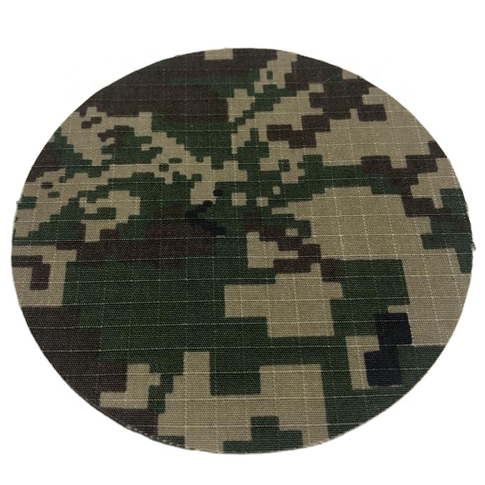 Камуфляжная ткань для военной униформы, 16*12/104*54 270gsm, с пигментным принтом 65 poly 35 хлопок ripstop
