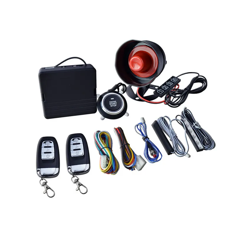 Auto Smart Remote Engine Starter Start Stop Pke Keyless Entry Car Alarms Security System