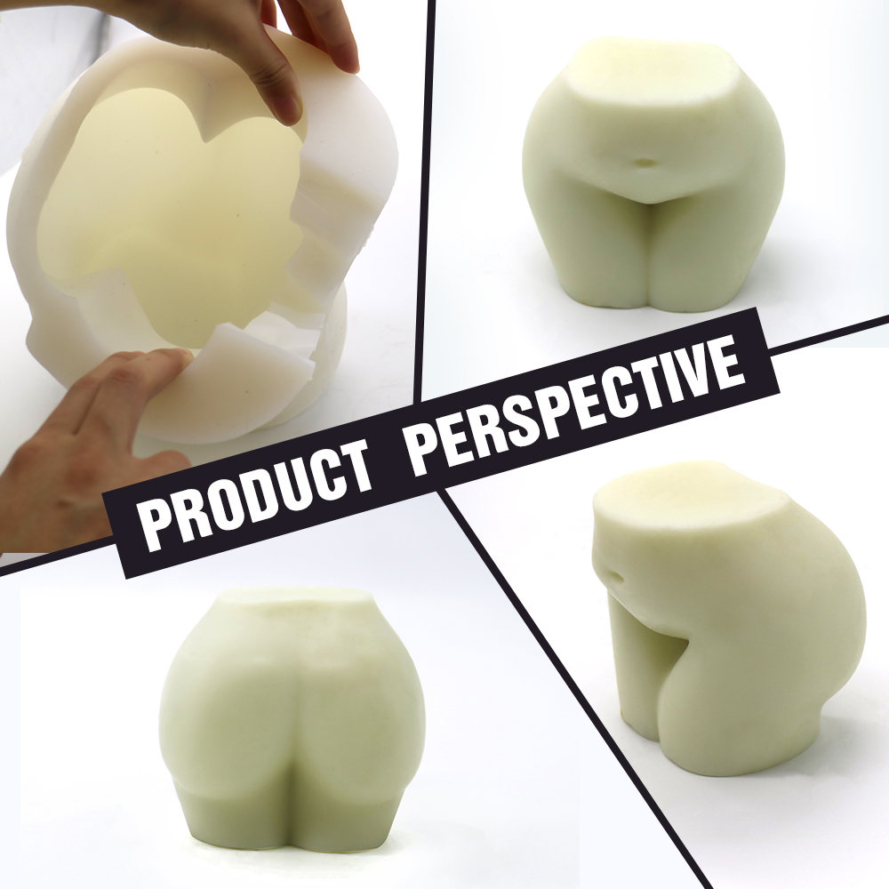 LOVE'N горячая Распродажа ботинки Нижняя женщина торс свеча форма 3D тело ягодицы статуя Diosa голая Женская богиня фигурка бедра форма LV379P