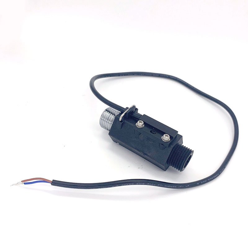 Vertical installation of nylon plastic flow switch 1/2 gas sensor switch