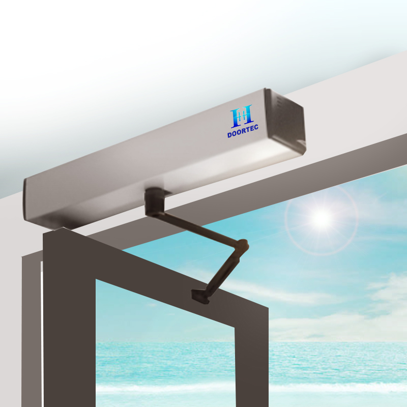 Doortec sw100 auto home wood interior electric swing door opener automatic door operator