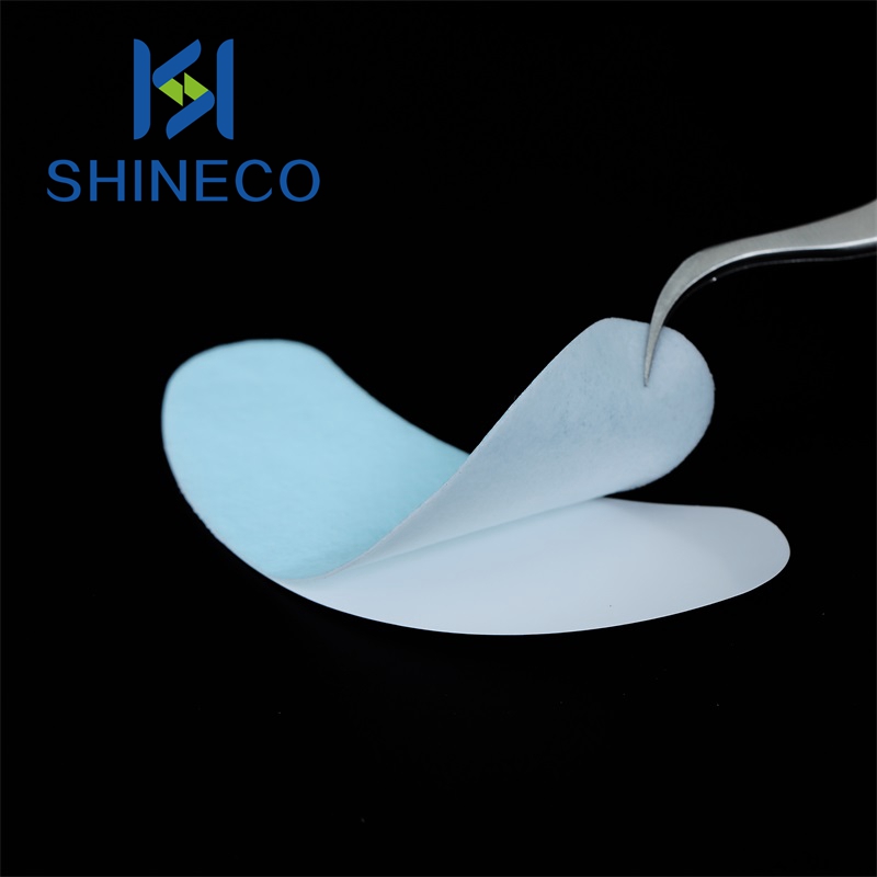 SHINECO SHF-005 Голубая отделка, частная торговая марка, Подушечка Для глаз для наращивания Eeylash, Заводской OEM гелевый патч для наращивания ресниц