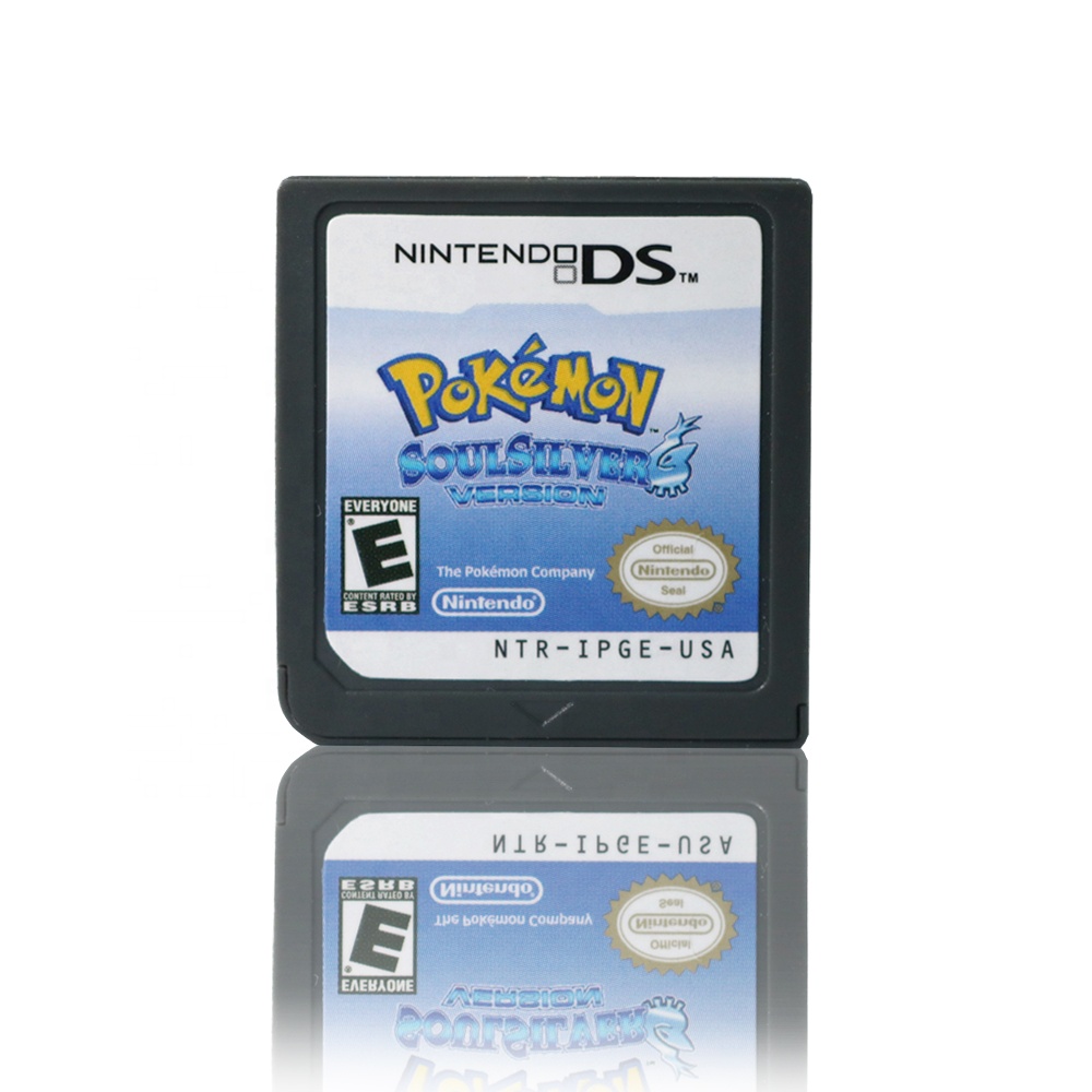 Игровая карта Pokemon SoulSilver version для DS 3DS NdSI NDSLL NDS Lite