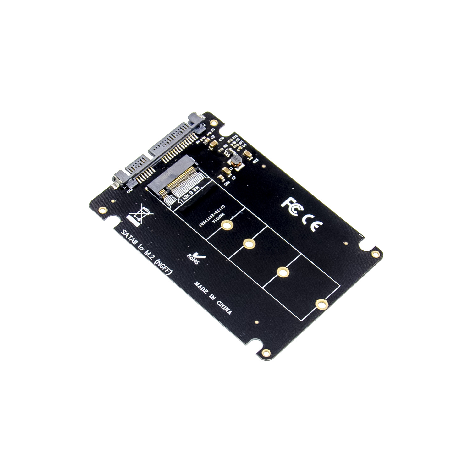 Горячая Распродажа от фабрики sunweer, адаптер SATA III к M.2 NGFF SSD M.2 PCIe