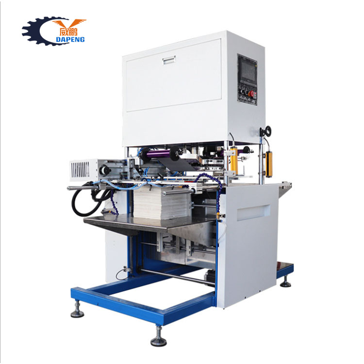 Pneumatic automatic hot foil stamping machine for plastic container shot foil stamping machine automatic