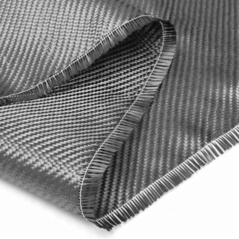 Customized Top Quality Twill 1k 300gsm Ud carbon Fiber Fabric