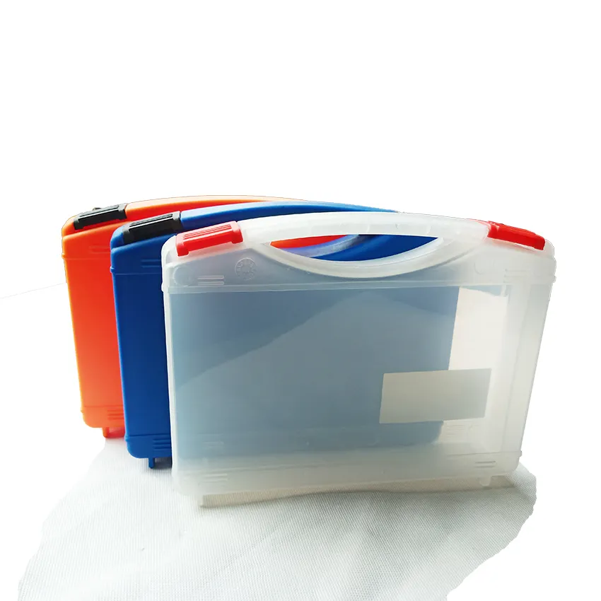 New Type Plastic Hinged Boxes Manufacturers Common Sense Cases Tool Equipment Case With Foam Insert