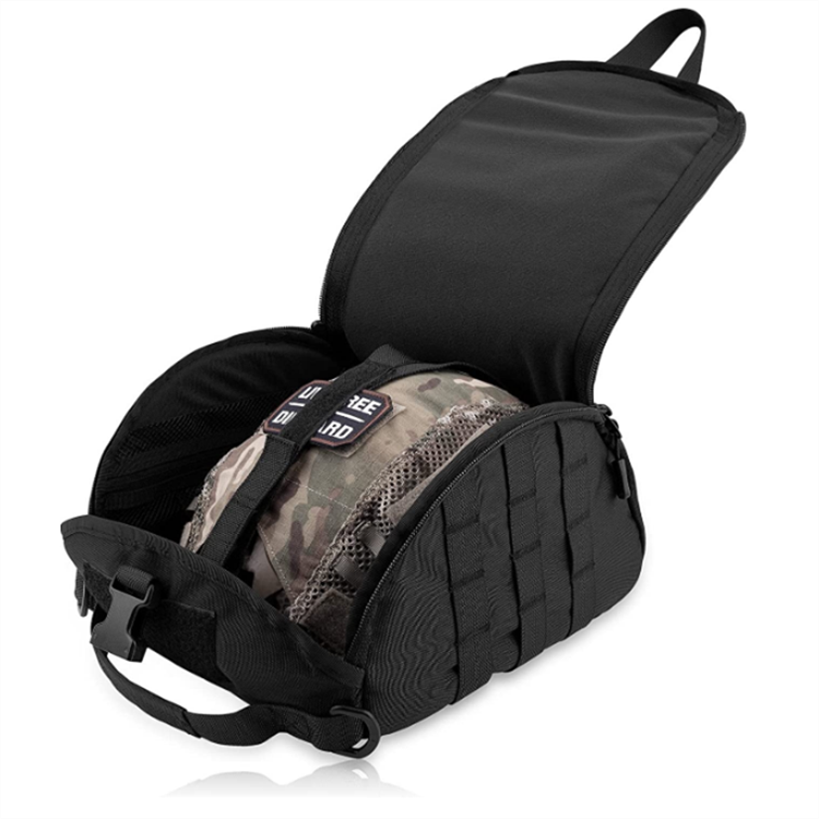 Tactical Helmet Bag Pack,Multi-Purpose Molle Storage Carrying Pouch for Sports Hunting Shooting Combat Helmets