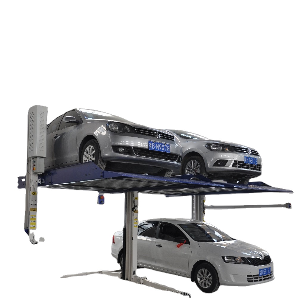 Двухстоечный автомобильный подъемник для домашних гаражей