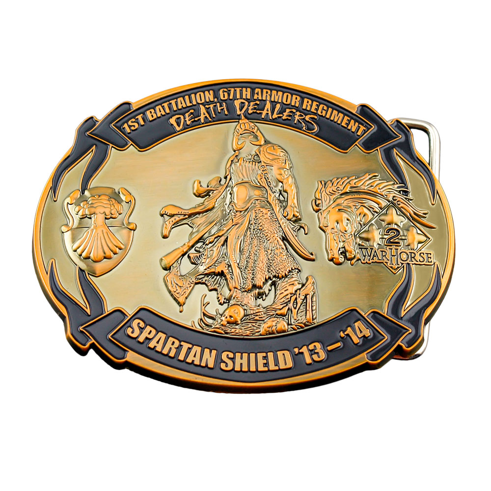Custom Name OEM Luxury High End Metal Brass Belt Buckle For Leather Belt