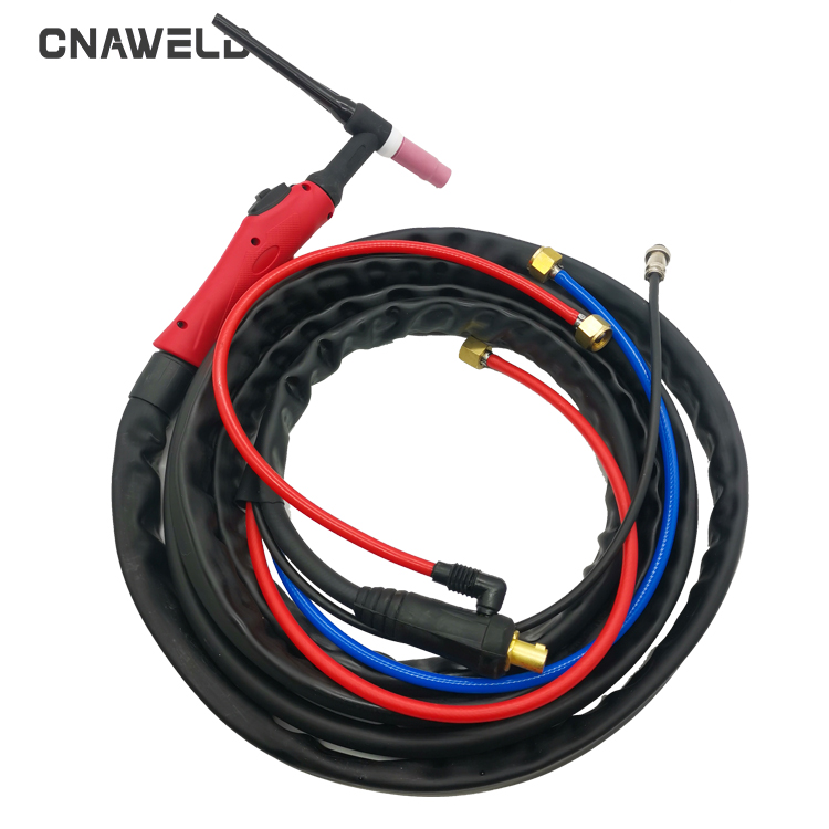 Сертификация CE, CNAWELD WP-18 WP18, Сварочная горелка, аргоновый сварочный пистолет с водяным охлаждением