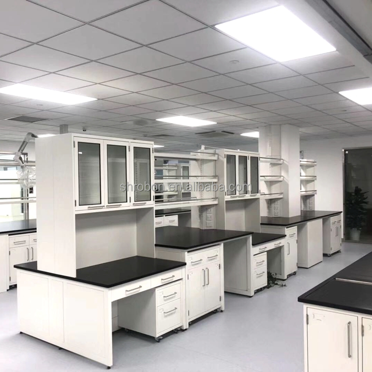 Hot Selling Steel And Wood Structure Laboratory Furniture Equipment Lab Workstation Laboratory Tables Bench