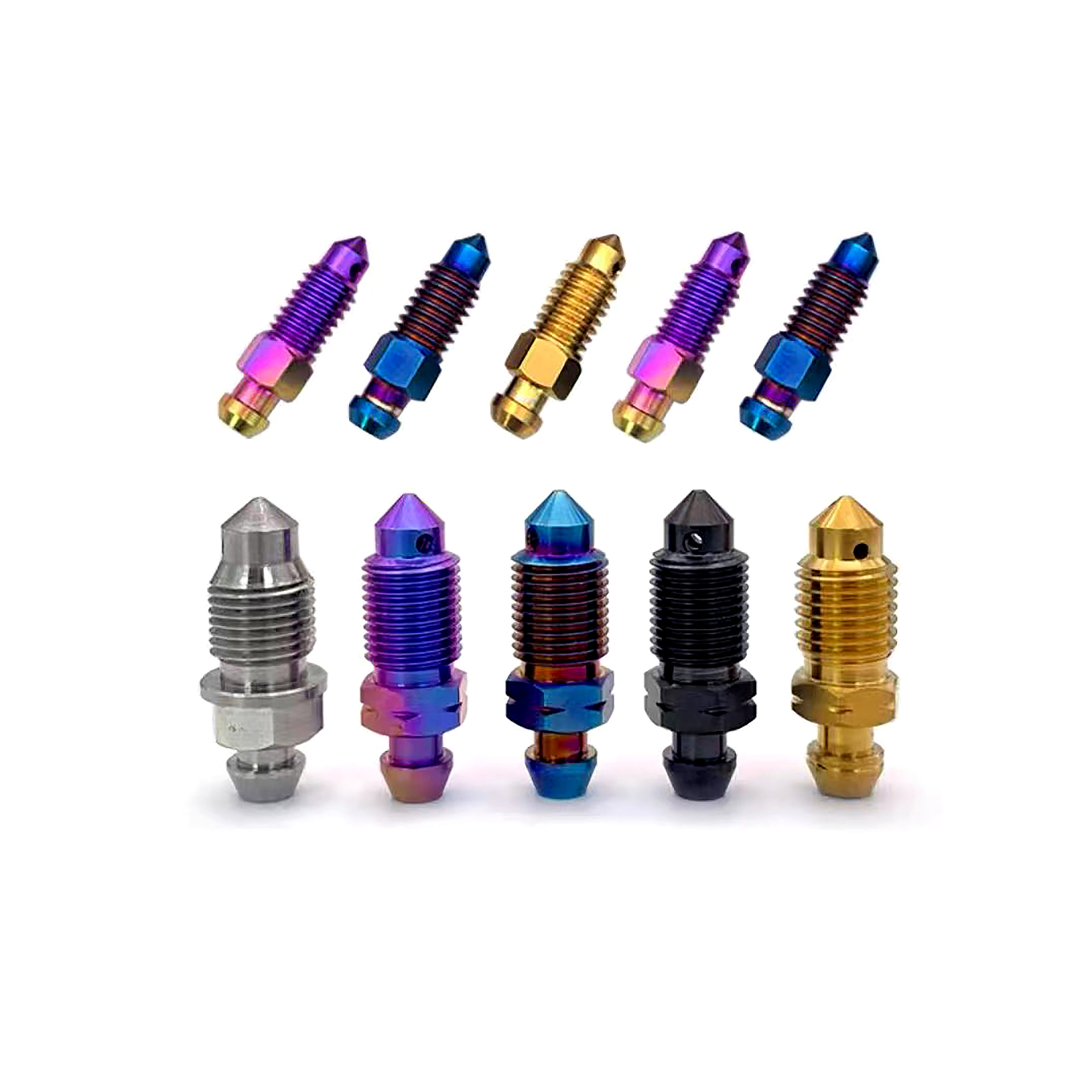 BST-TI BRAND Car Tire Valve Stem Titanium Bolt titanium Screws For Auto gr5 Titanium Bolts Screws