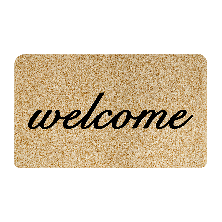 personalized logo customised wholesale blank doormats indoor outdoor entry floor mats anti slip washable door mat
