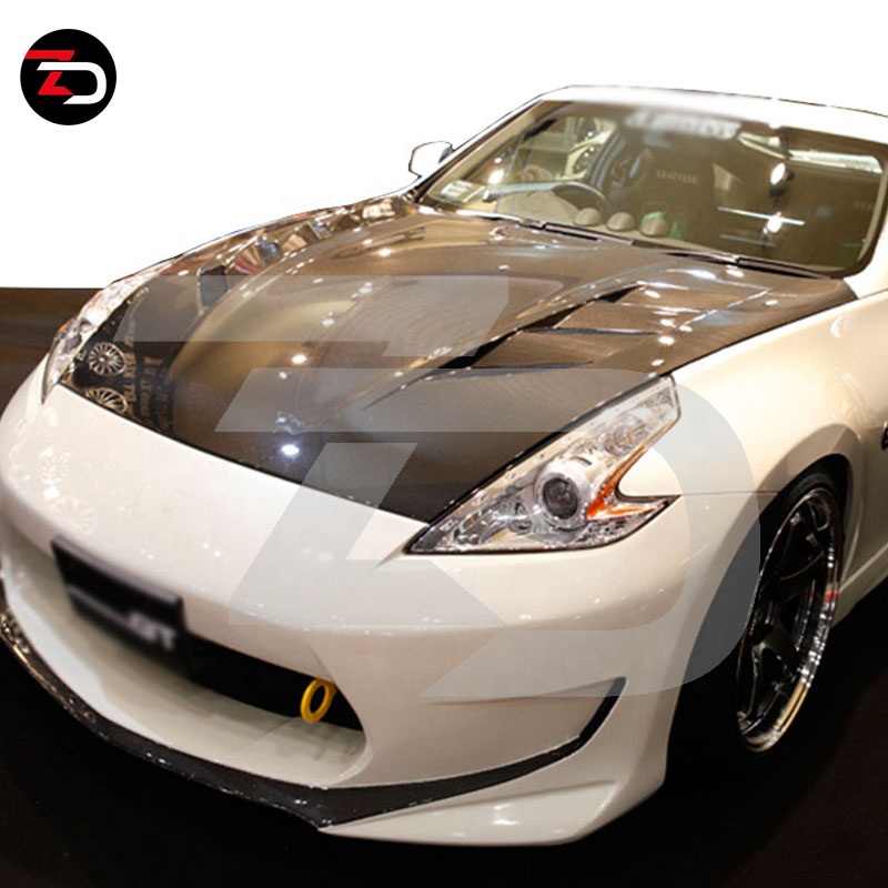 Классический карбоновый корпус AMS Style для 370Z Roadster с капотом двигателя