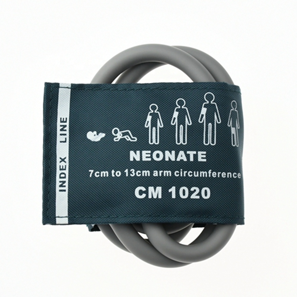 Manufacturer Neonate Arm Hospital Digital Blood Pressure Monitor Cuff with Double Tube