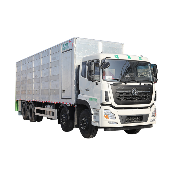 Dongfeng 8x4 315 лошадиных сил 4/2 напольный грузовик для перевозки животных