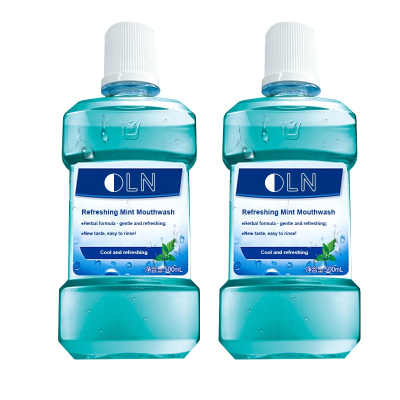 Oral Care Antiseptic Hotel Mouthwash Liquid Advanced Teeth Whitening Mouthwash For Bad Breath  Plaque And Gingivitis