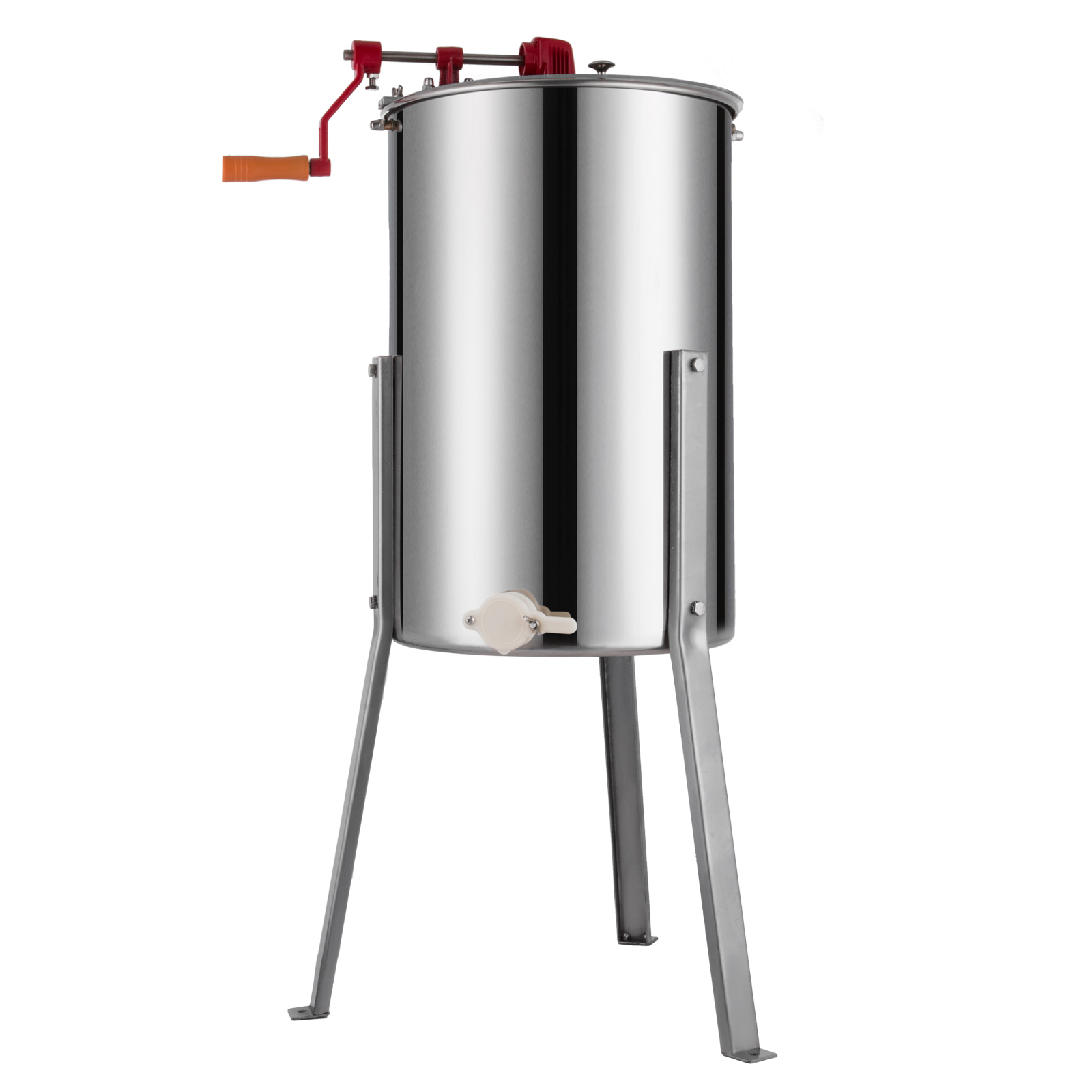 Hot selling 2 3 4 frames manual Stainless steel honey centrifuge
