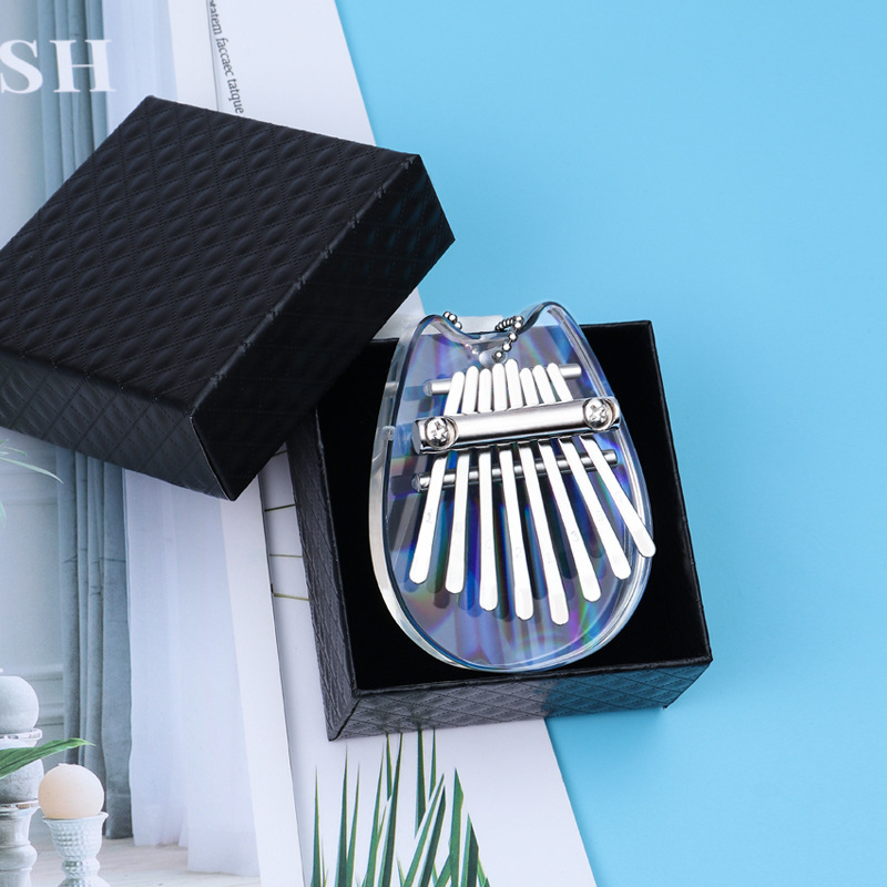 Оптовая продажа с завода, 8 ключей, kalimba, прекрасная Kalimba, Ослепительная акриловая Kalimba, 8 ключей