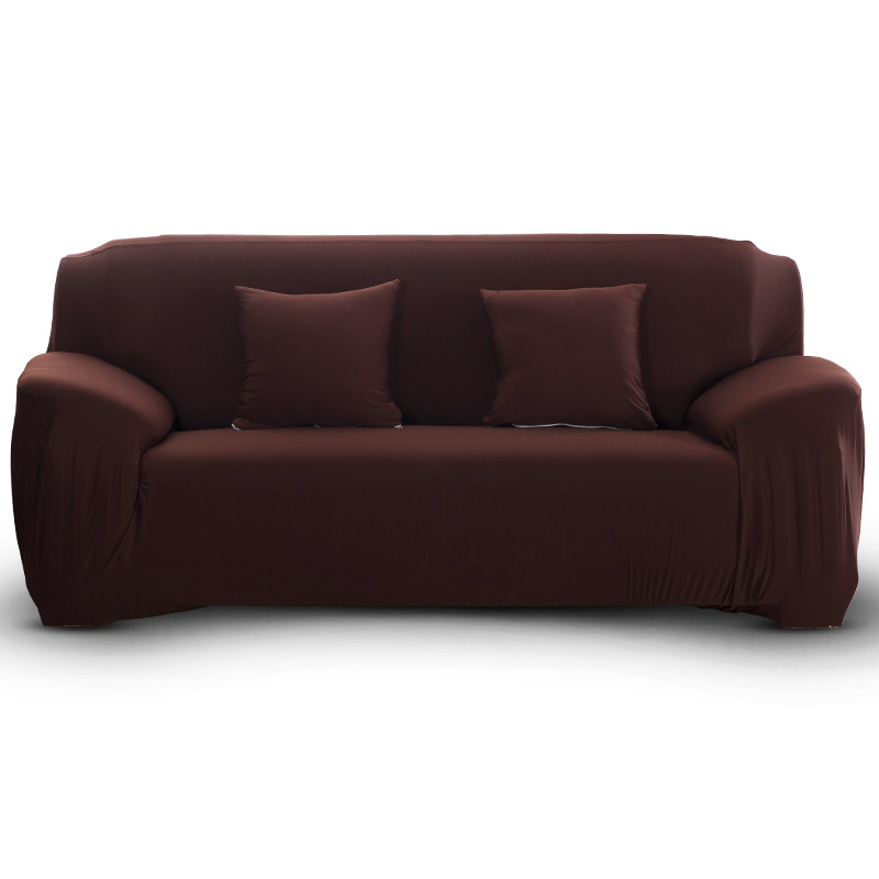 Modern simple stretch sofa cover, waterproof solid color four seasons universal non-slip sofa cover/