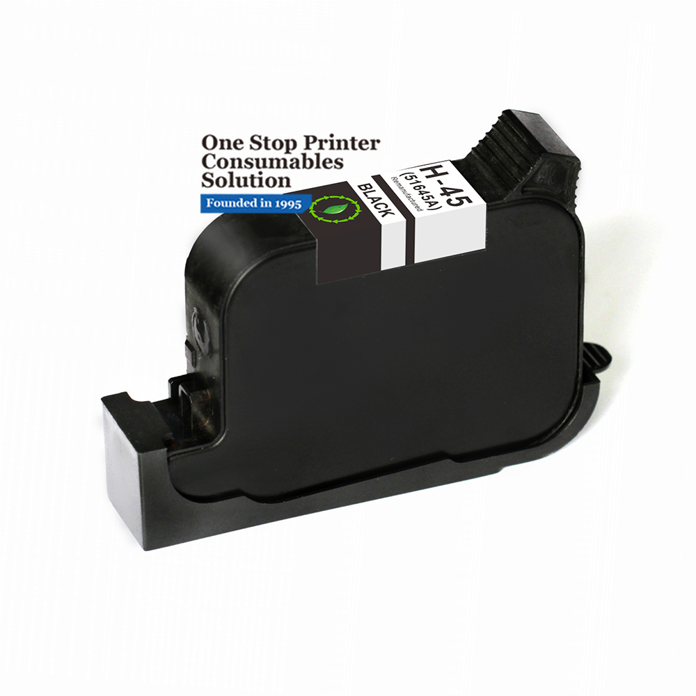 INK-Power 51645A 45 45si 45ai 45A Remanufactured Black Inkjet Ink Tinta Cartridge for HP45 for HP Deskjet 710c 830c Printer