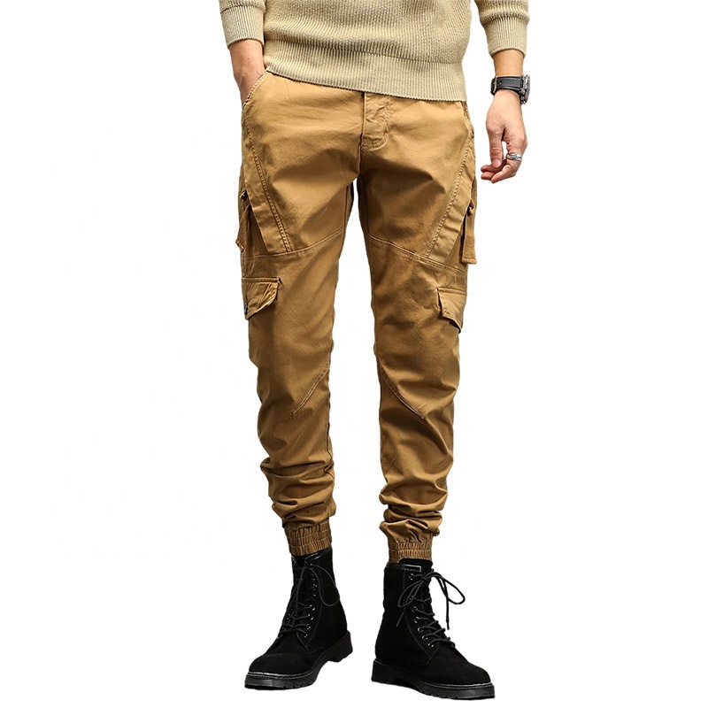 Men'S Repellent Cargo Pants Lightweight Hiking Multi Functional Pockets Work Pants Trousers Men Jogger Pants