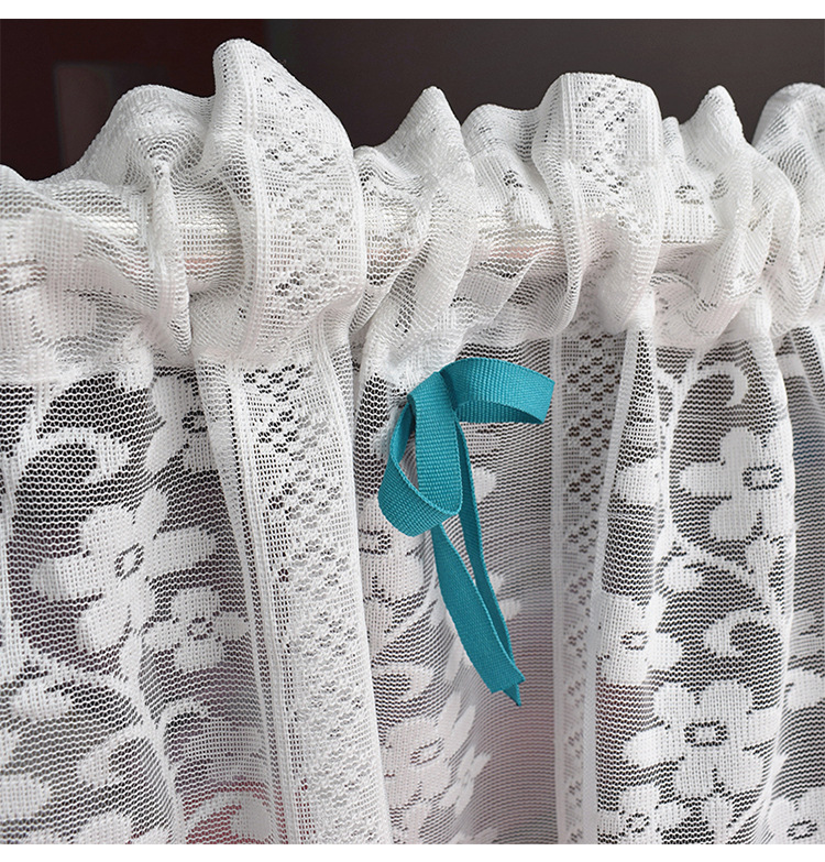 Kitchen Curtain Supplier in China Short Sheer Kitchen Curtains