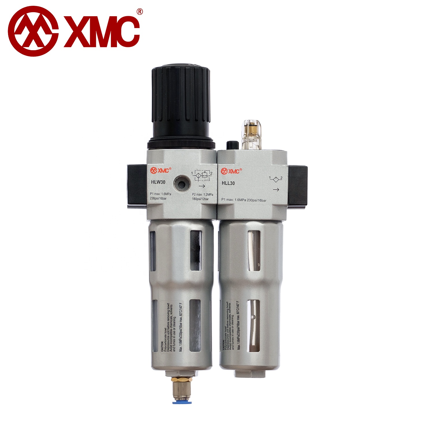 XMC HLC30A-03 G3/8 ''пневматические детали, сервисные блоки, модель FRC, металлический дизайн, компрессор, фильтр, регулятор, смазка