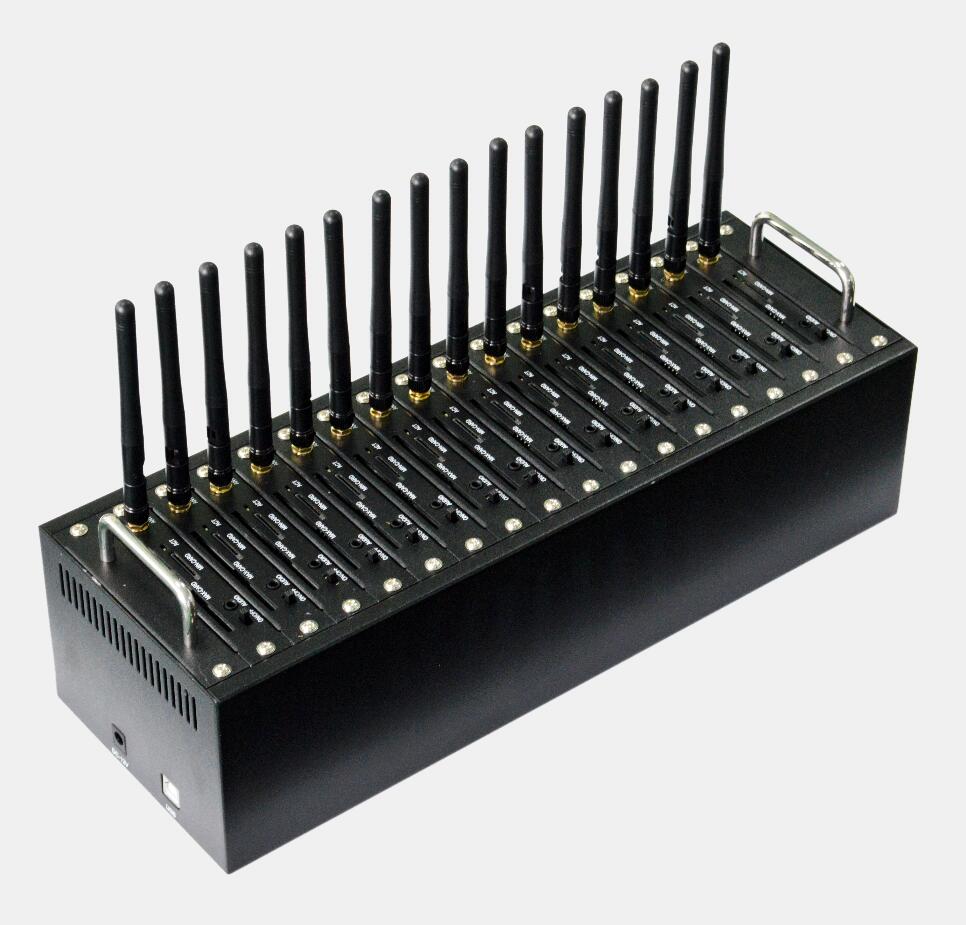 16 портов gsm модем, оптовый sms-шлюз для отправки sms