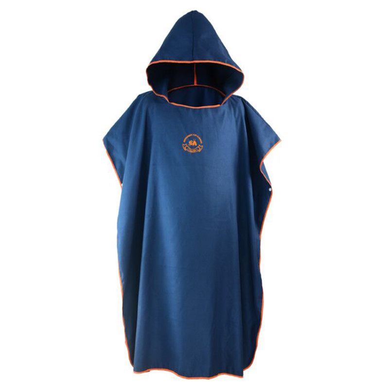 BSCI suzhou industry supplier thin microfiber surf poncho wih hooded 2018 new popular China wholesale
