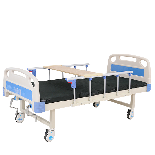 Hot selling patient bed hospital 2 cranks manual hospital bed medical equipments hospital bed