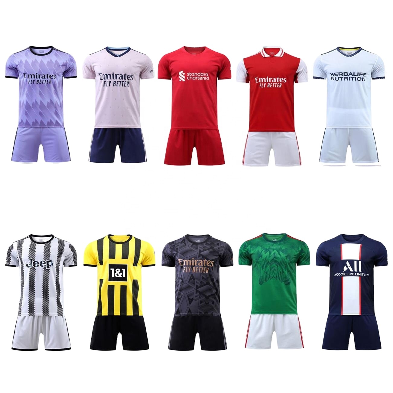 2022 /23 club Thailand quality  soccer suit  football jersey soccer wear madrids shirt wholesale uniform